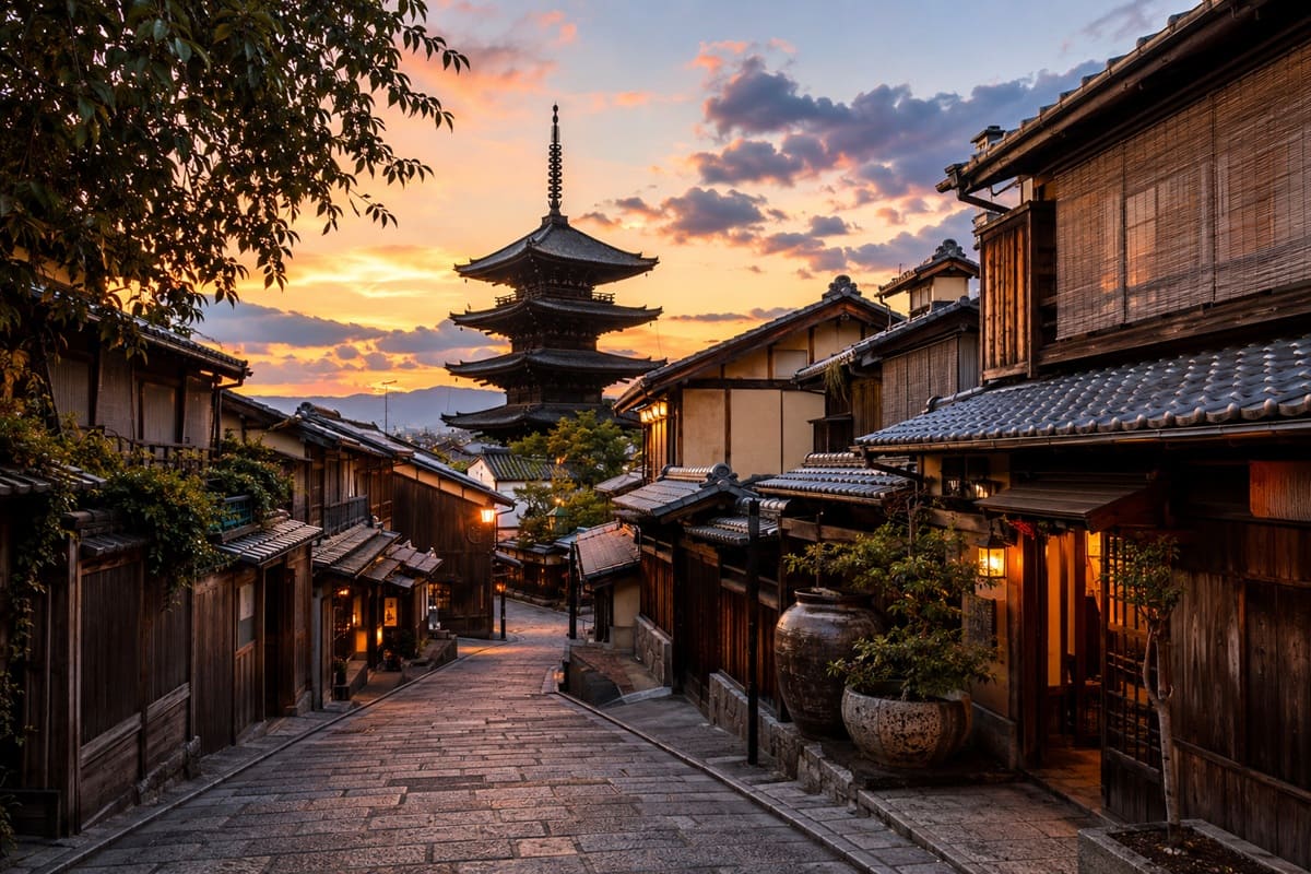 kyoto viaggio 5 giorni cosa vedere